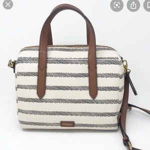 Fossil Sydney satchel purse NWT